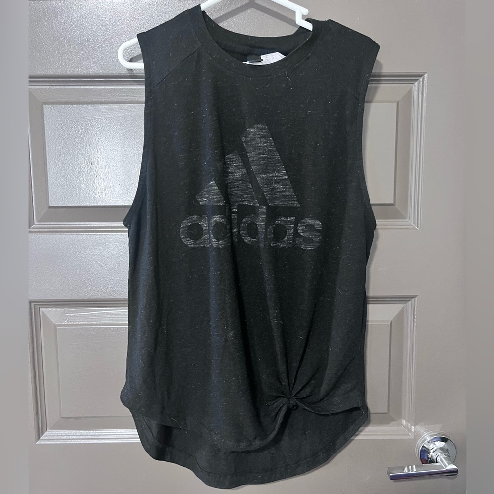 Adidas Muscle Tank Tee Gray